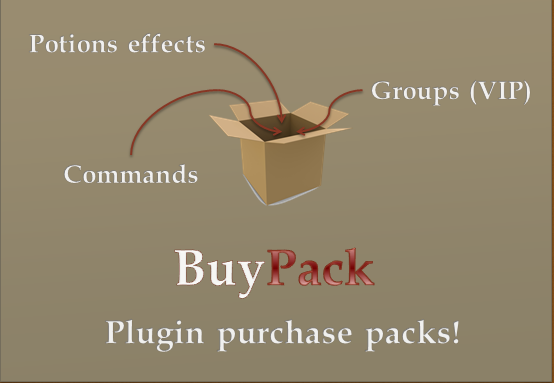 Hello, i present BuyPack a purchase plugin pack for command, title of ...