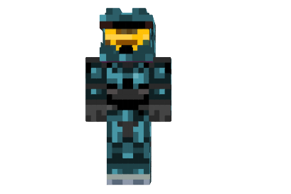  Cyan Spartan Skin  Minecraft