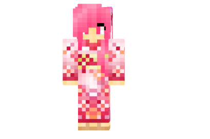  Kimono Girl 2 Skin