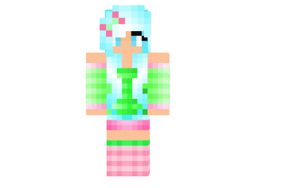 http://www.img3.9minecraft.net/Skin/Lime-and-apple-fruit-skin.png