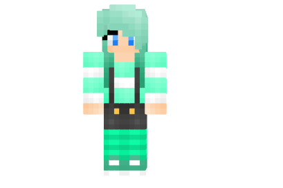  Original Fredsons Colection Teal Skin  Minecraft