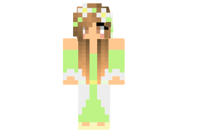  Pretty Flower Princess Skin  Minecraft