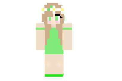  Princess Of Nature Skin  Minecraft