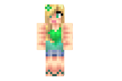  Sea Surpent Girl Skin  Minecraft