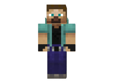 http://www.img3.9minecraft.net/Skin/Steve-gamer-skin.png