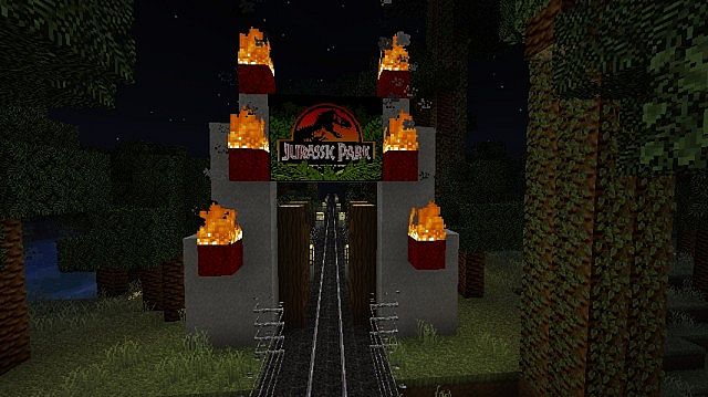  Jurassic Park Texture Pack  Minecraft 1.5.2/1.5.1