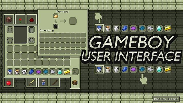 GameBoy User InterFace Resource Pack 1