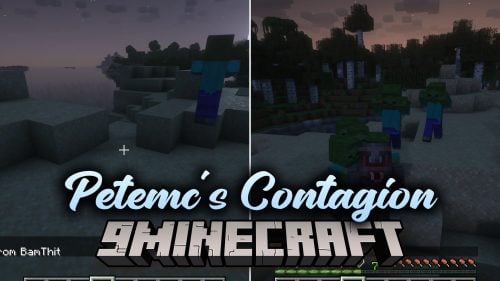 PeteMC’s Contagion Mod (26.3, 1.20.1) – A Zombie Infection