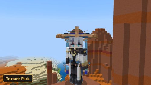 Scaramouche Blue (26+) – MCPE/Bedrock Texture Pack