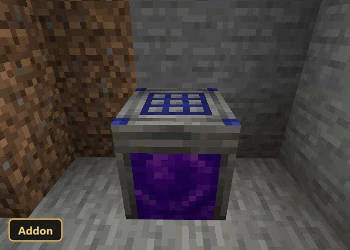 crafting recipe for a wooden block called Phase Table