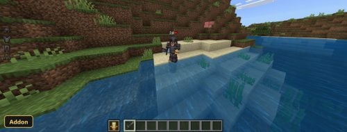 PvP HUD (26+, 1.21) – MCPE/Bedrock Addon