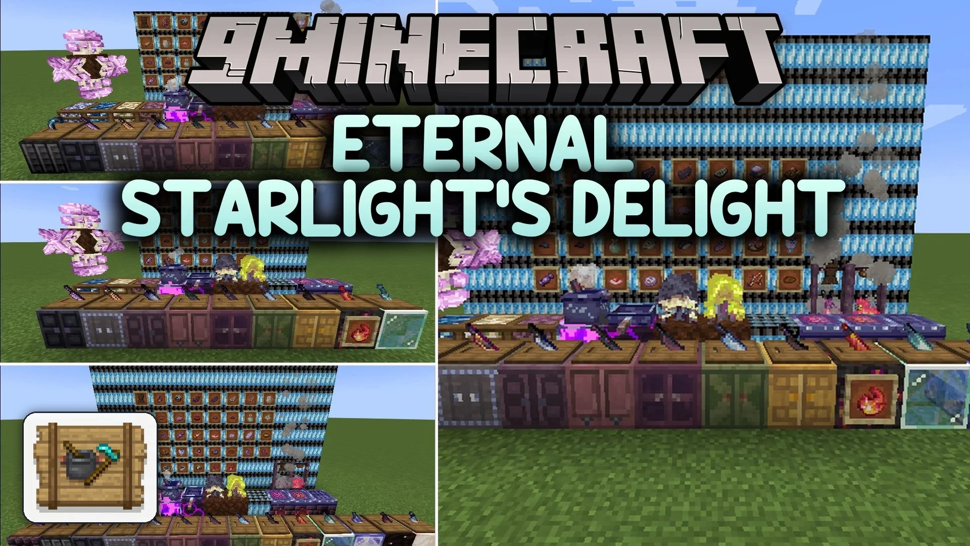 Eternal Starlight's Delight Mod (1.21.1) – Cook Hearty Meals in the Starlight