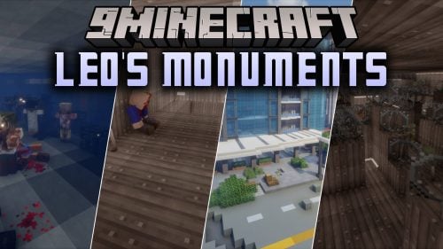 Leo's Monuments Mod (1.20.1) - Raid Secure Keycard Monuments for High Tier Loot