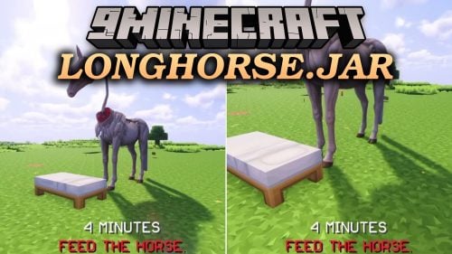 Longhorse.jar Addon (26.x, 1.21) - Face Terrifying Timed Horror Tasks