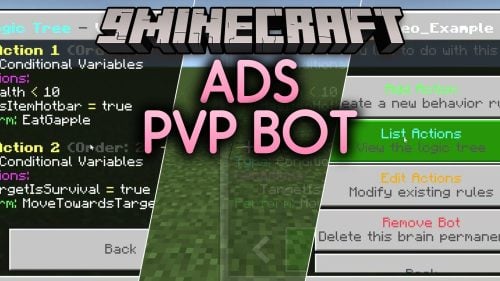 ADS PVP BOT Addon (26.x) – Automated Combat Training Bots for Bedrock Battles