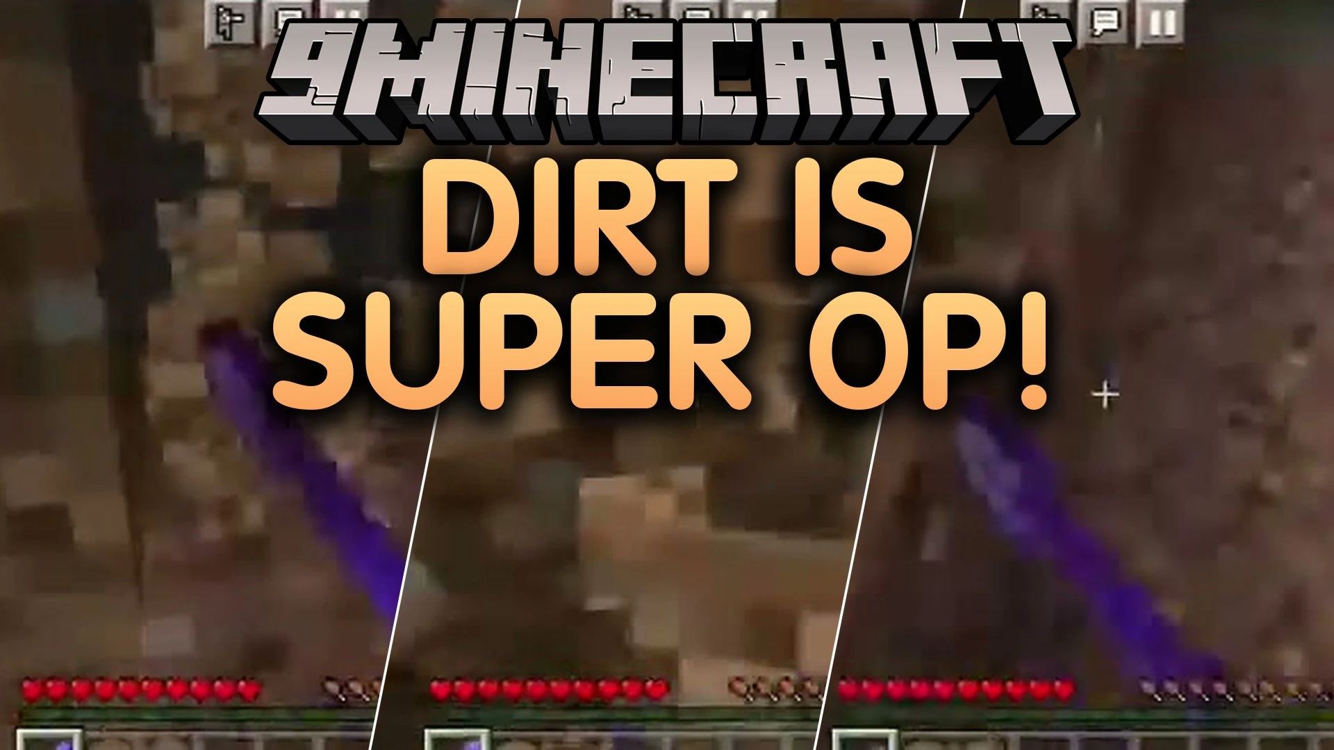 Dirt is Super OP Addon (26.x) – Turn Ordinary Dirt Blocks Into Overpowered Loot