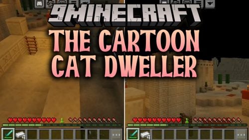 The Cartoon Cat Dweller Addon (26.x, 1.21) – Face a Terrifying Cartoon Stalker