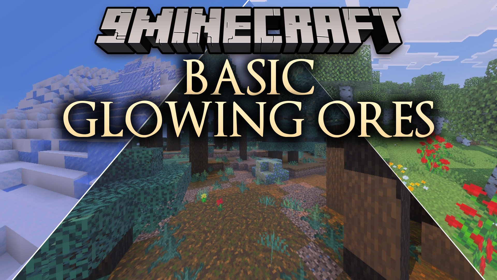 Basic Glowing Ores Shader (26.x, 1.21) – Emissive PBR Ore Lighting for Bedrock