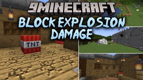 Block Explosion Damage Mod (26.3, 1.21.1) – Protect Bases From Instant Blast