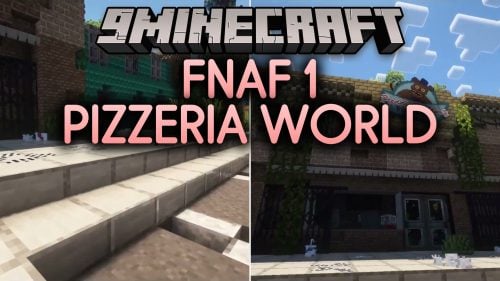 Fnaf 1 Pizzeria World Map