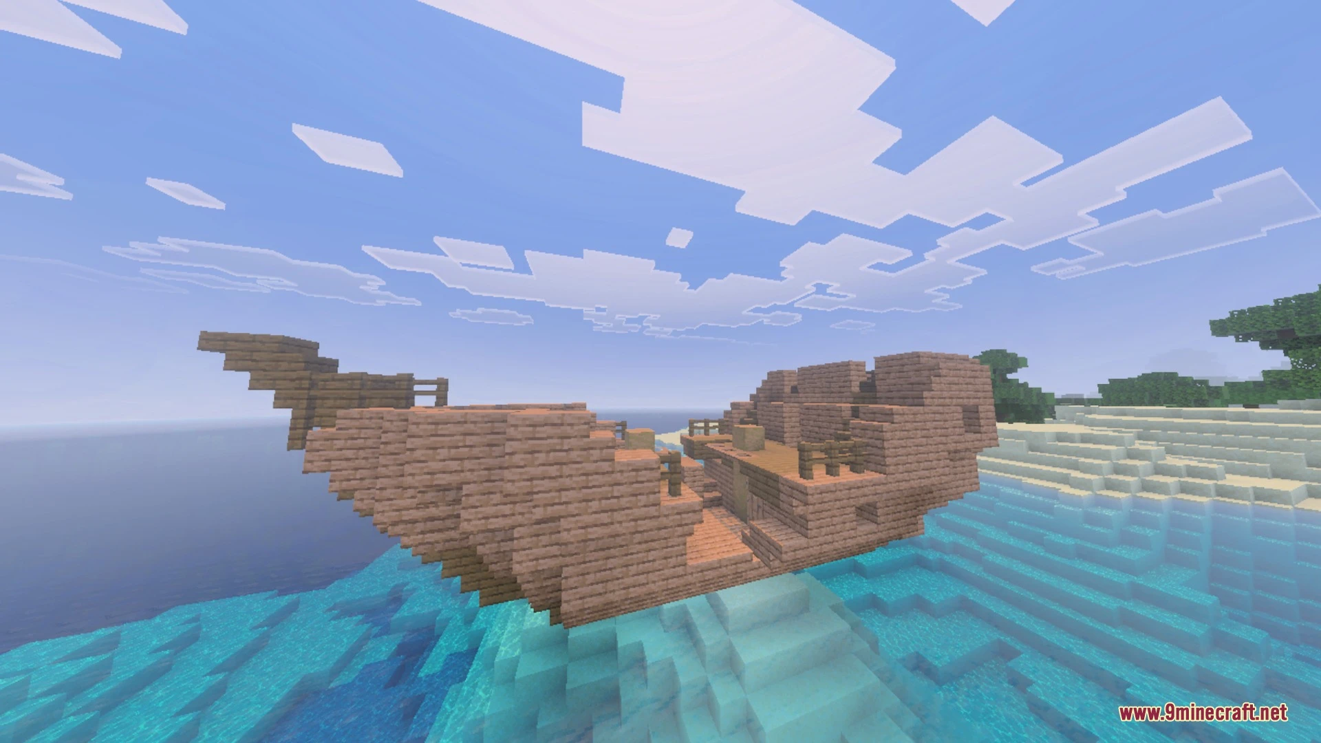 Newb Tropisphere Shader (26.x) – Realistic Clouds and Glowing Ores on Mobile Screenshot 12 Newb Tropisphere Shader (26.x) – Realistic Clouds and Glowing Ores on Mobile Screenshot 12