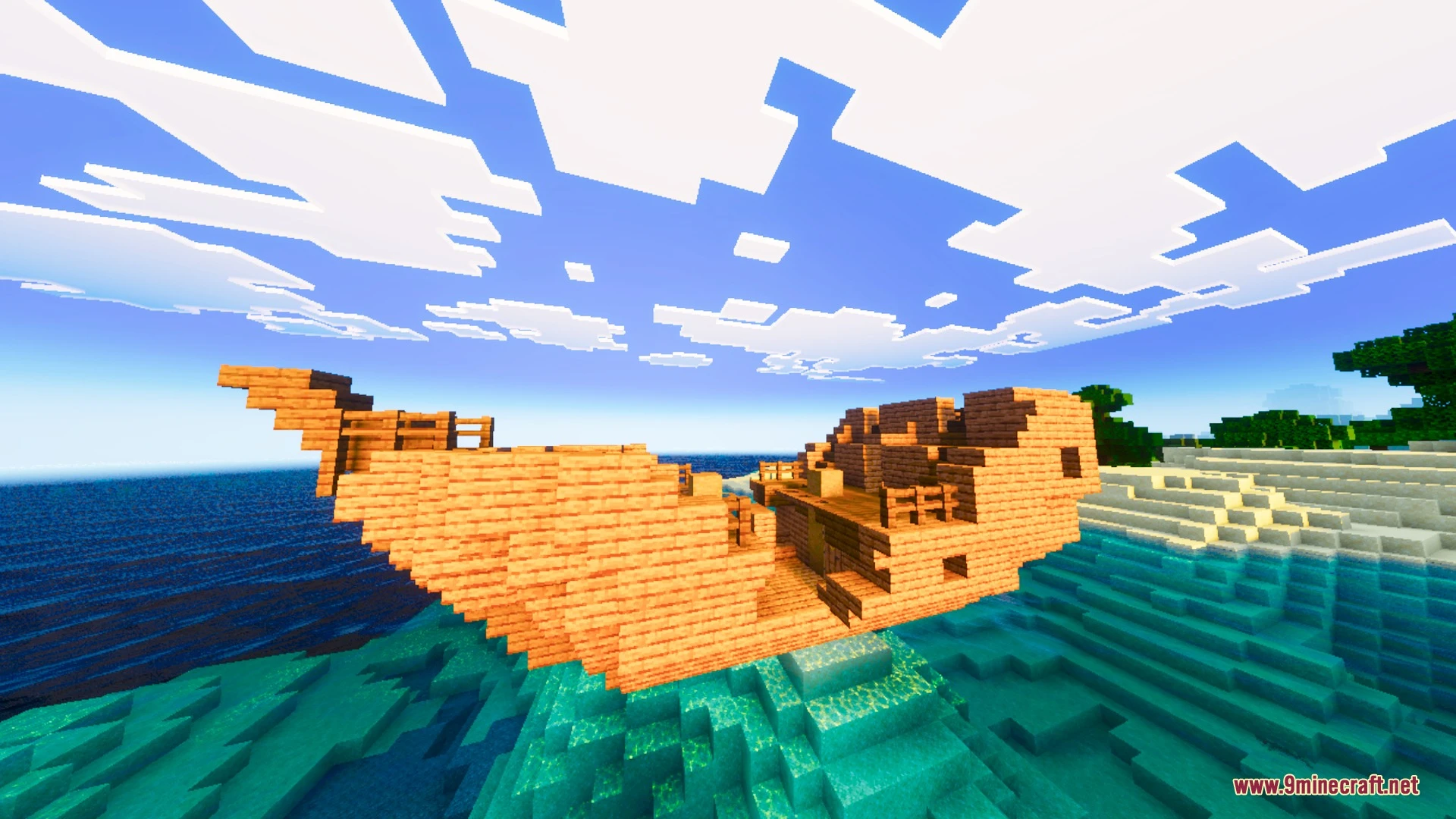 Nexora Visuals Shader (26.x) – Warm Biome Tones and Smooth Water Caustics — screenshot 8