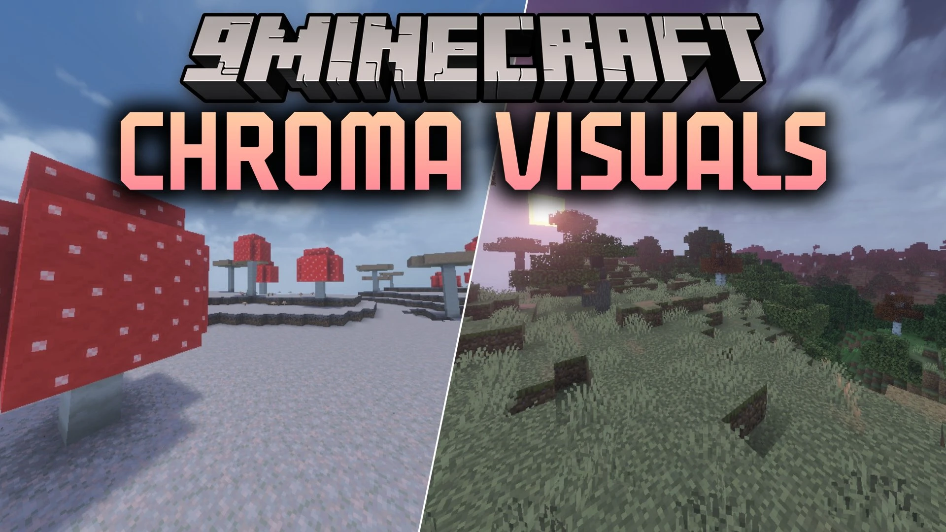 Chroma Visuals Shader (26.x) – Clear Water Reflections and Soft Bloom on Bedrock