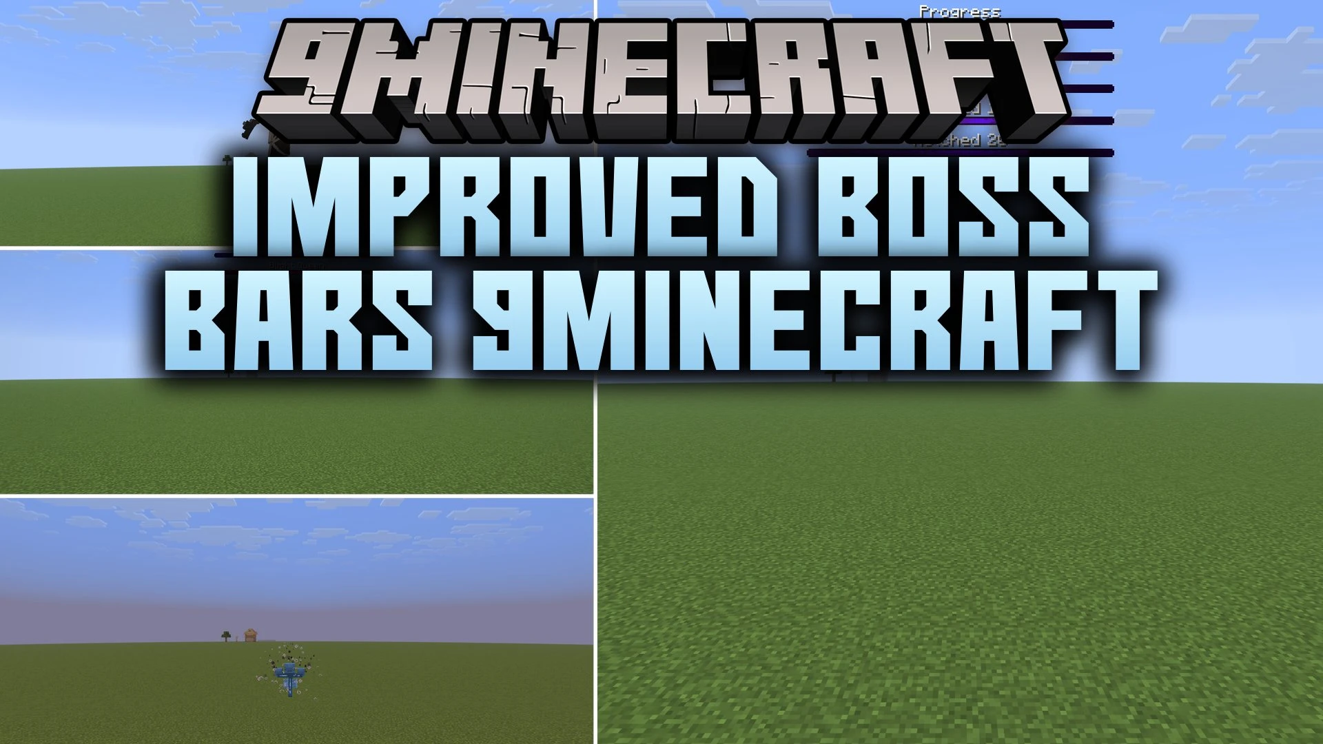 Improved Boss Bars 9minecraft Resource Pack (26.3) – Stylized Fantasy Boss Health Bars