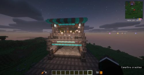 Cyberpunk Workshop Schematic (1.21.x) – Futuristic Underground Workshop for Create Mod