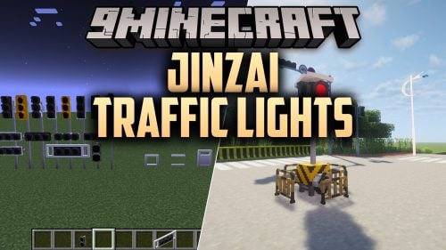 JINZAI Traffic Lights Mod (1.20.1) – Direct Traffic Through City Streets