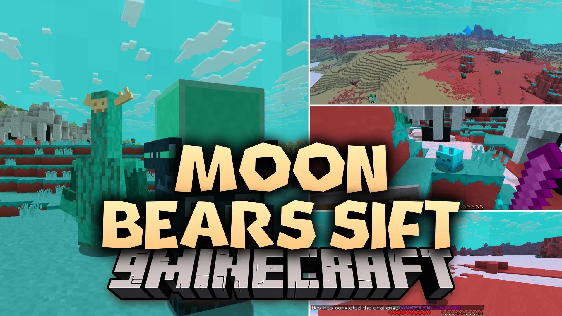 Moon Bears Sift Mod (26.1.2) – Repair Ruined Portals to Enter an Alien Realm