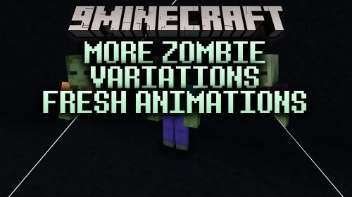 More Zombie Variations Fresh Animations Resource Pack (1.20.1)