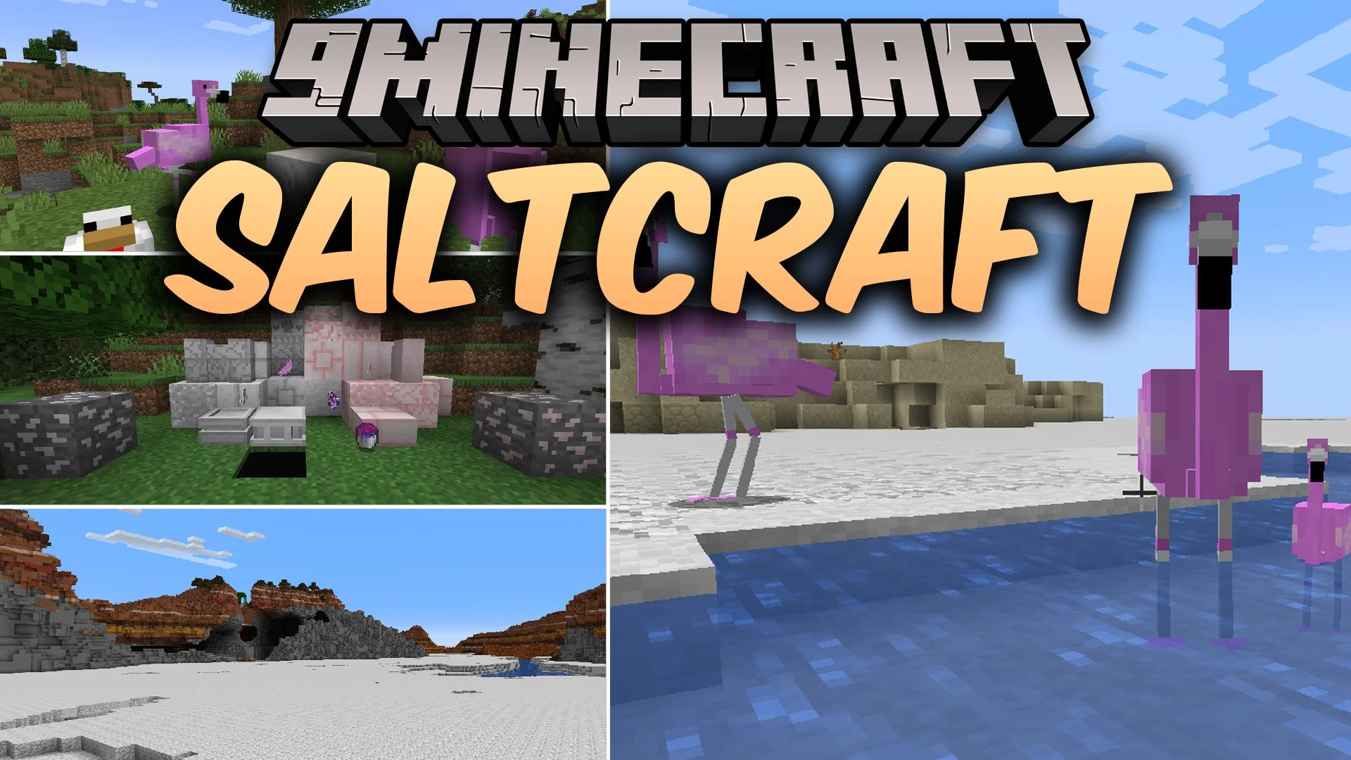 Saltcraft Mod (1.21.1, 1.20.1) – Survive Harsh Dry Biomes with Real Thirst