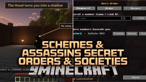 Schemes & Assassins Secret Orders & Societies Mod (1.21.1)