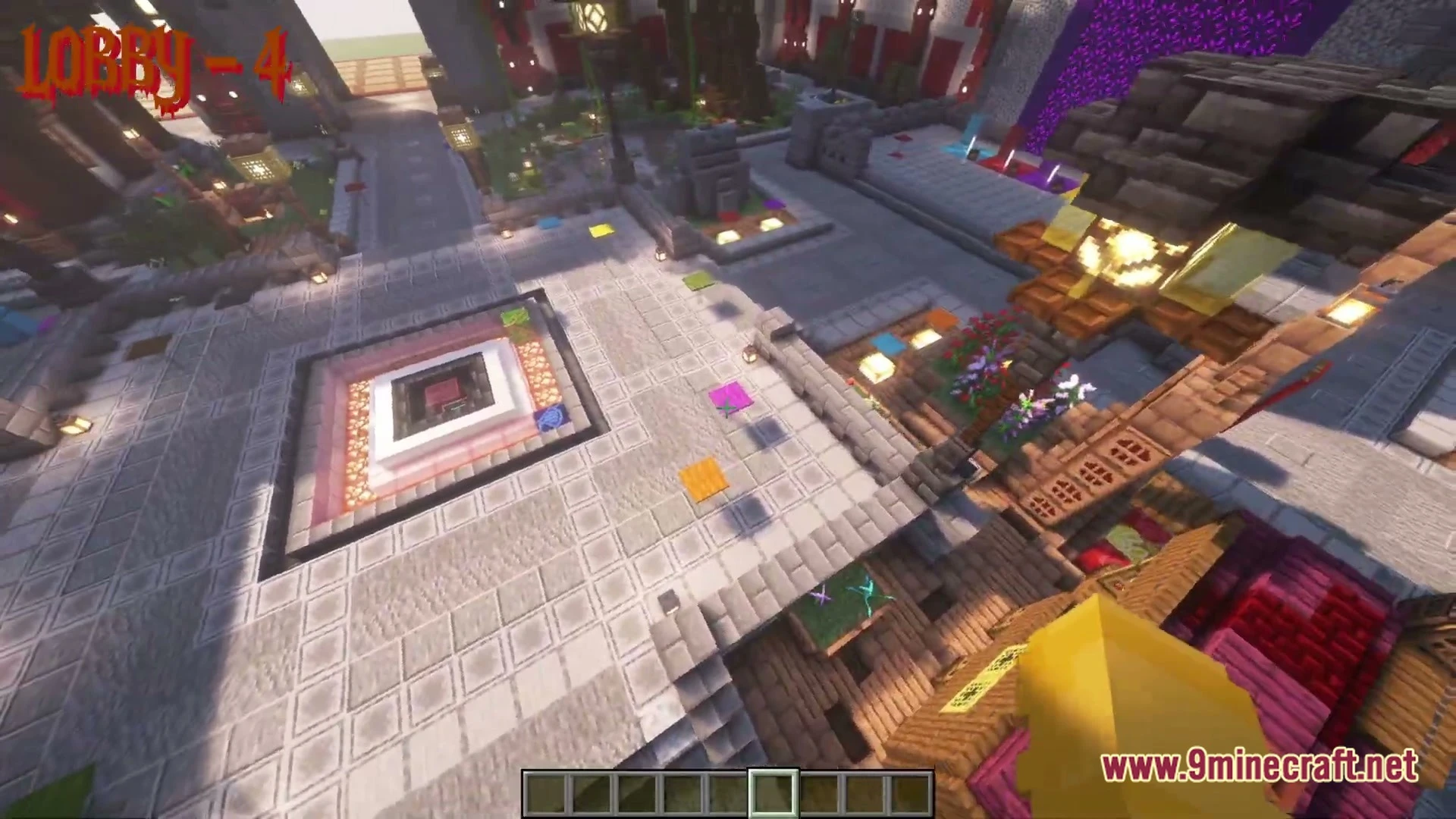 Server Spawn Lobby V2 Map (26.2, 1.20.1) – Gathering Hub for Multiplayer Worlds — screenshot 3