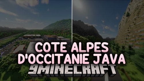 Côte Alpes D'Occitanie JAVA Map