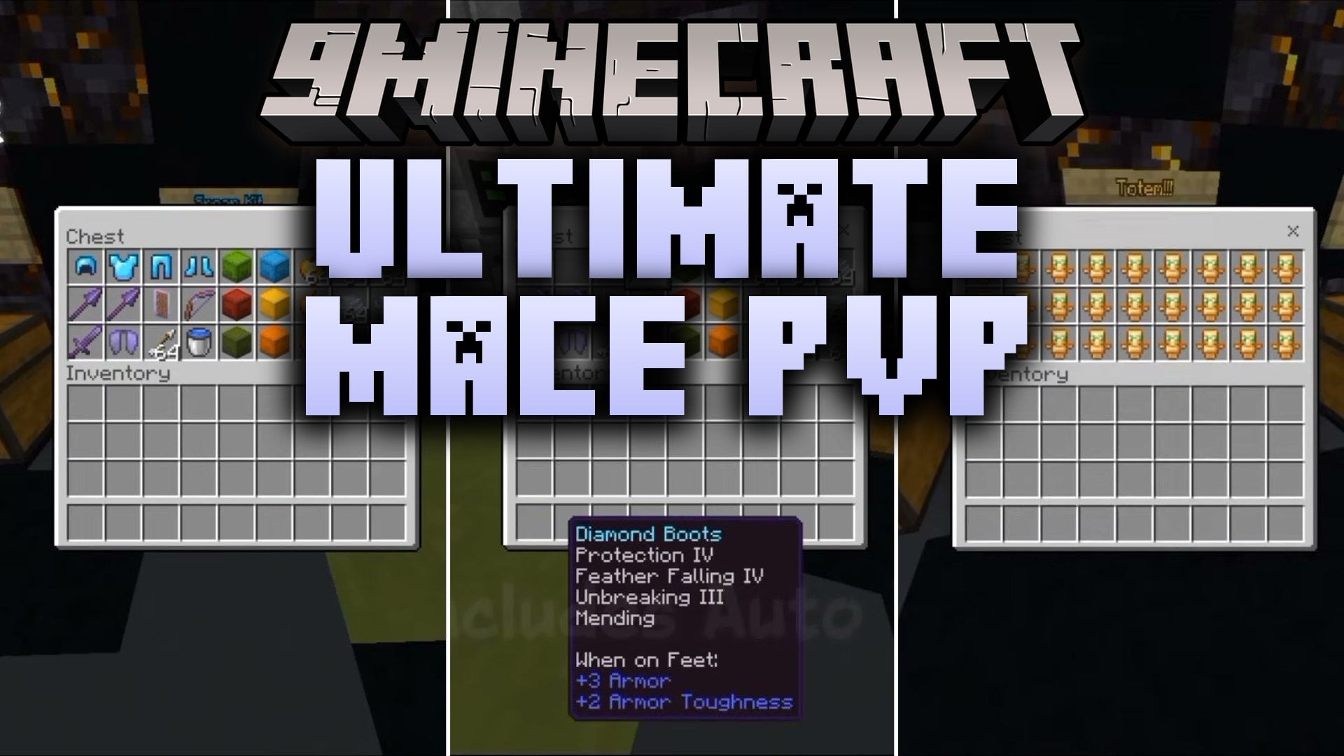 Ultimate Mace PVP Map (26.x, 1.21) – Shatter Your Rivals in High-Flying Mace