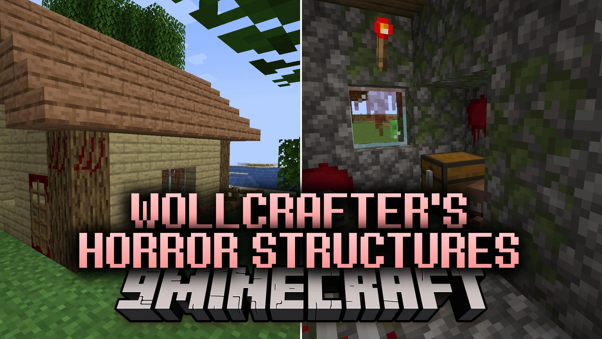 Wollcrafter's Horror Structures Mod (1.21.1, 1.20.1) – Raid Eerie Cursed Ruins