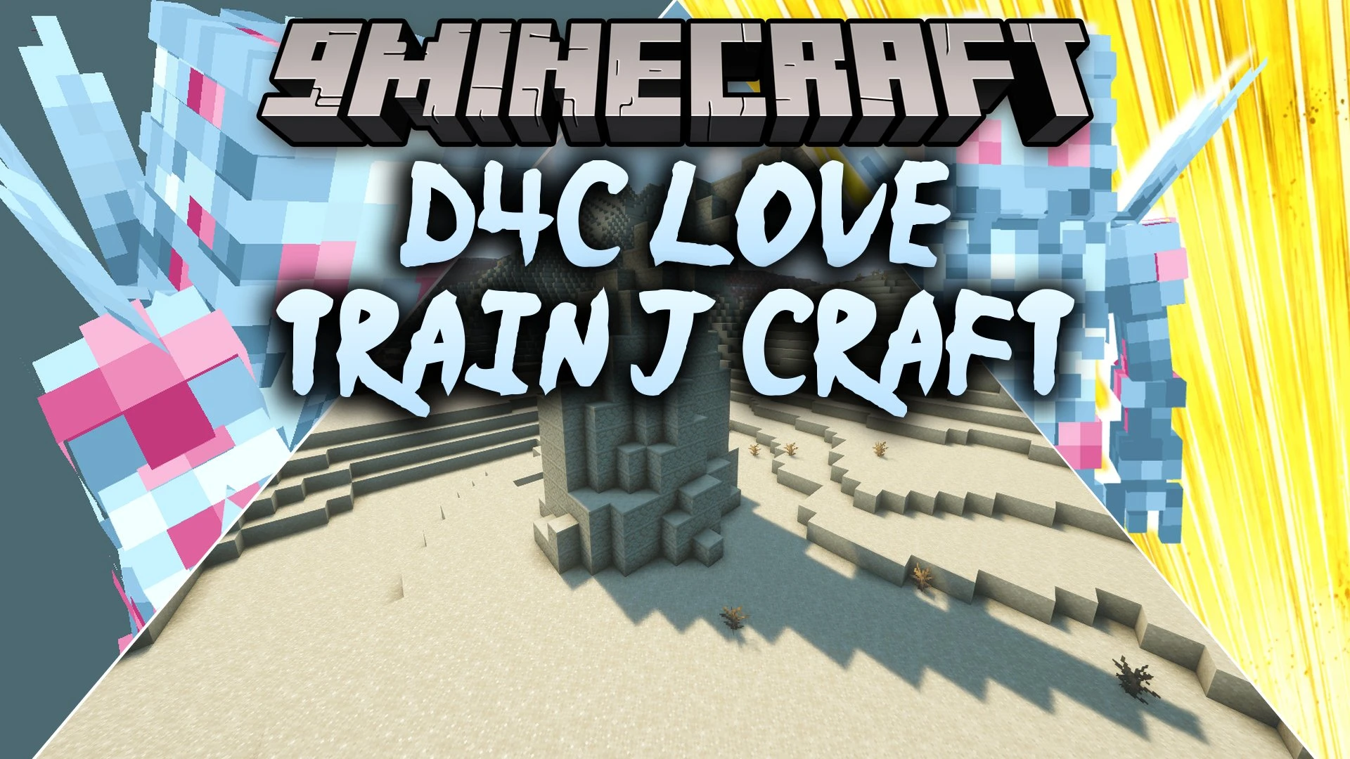 D4C Love Train J Craft Addon Mod (1.20.1) – Deflect Attacks with Holy Relics