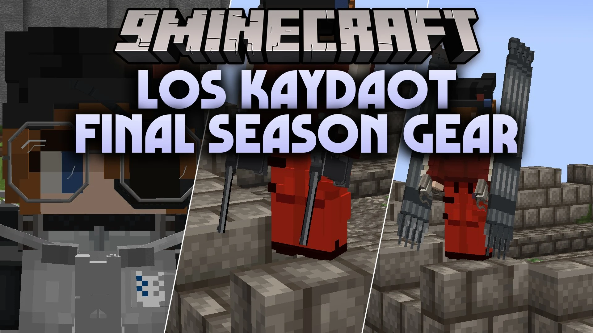 Los KayDAOT Final Season Gear Mod (1.21.1) – Wage Explosive Titan Warfare