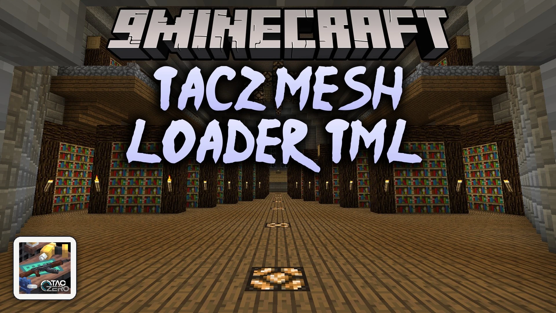 TacZ Mesh Loader TML Mod (1.21.1, 1.20.1) – Wield Smooth 3D Firearms