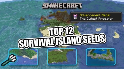 12 Must-Play Survival Island Starter Seeds for Minecraft 26.3 - Java & Bedrock Edition Thumbnail