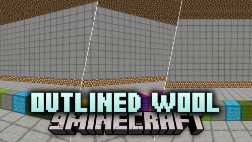 Outlined Wool Resource Pack (26.2, 1.21.11) – Sharp Wool Borders for Fast
