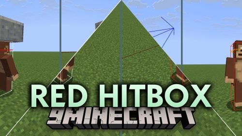 Red Hitbox Resource Pack (26.2, 26.1.2) – Clear Crimson Hitboxes