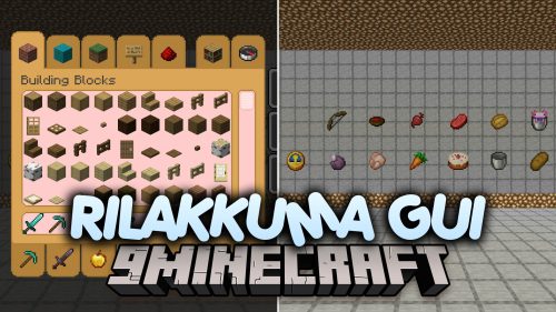 Rilakkuma GUI Resource Pack (26.2, 1.20.1) – Adorable Yellow Menu Screens