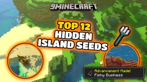 Top 12 Hidden Survival Island Seeds for Minecraft 26.3 – Java & Bedrock Edition