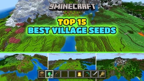 Top 15 Best Village Seeds for Minecraft 26.2 – Java & Bedrock Edition