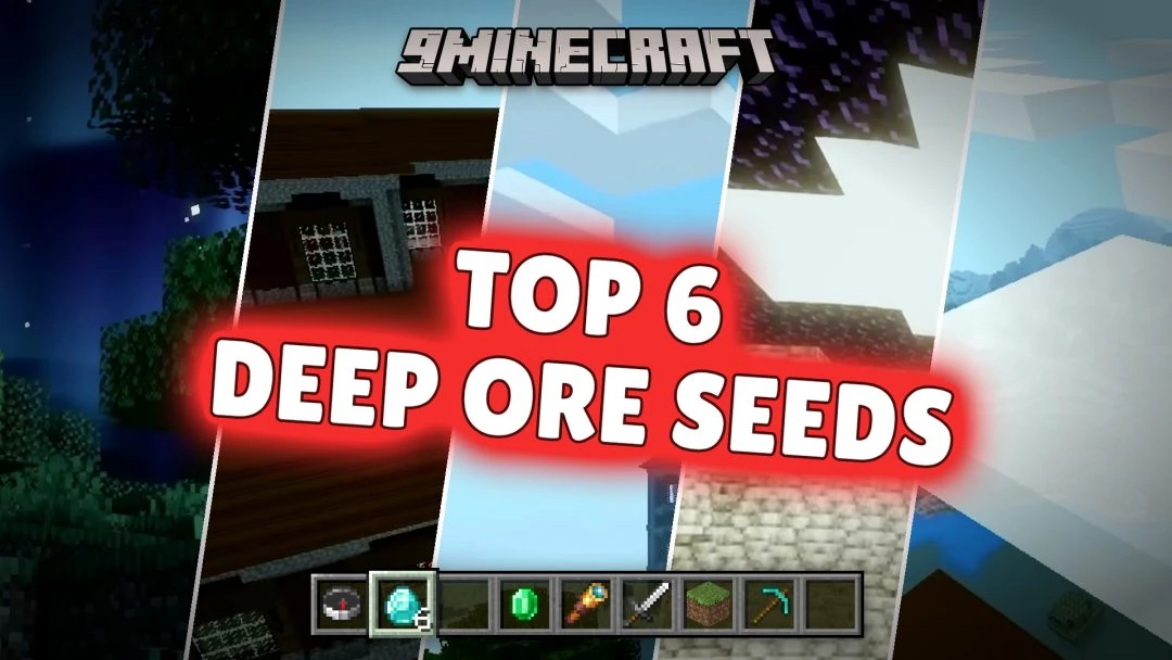 Top 6 Deepest Ores & Subterranean Anomaly Seeds for Minecraft 26.3 - Java & Bedrock Edition Thumbnail