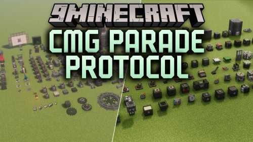 CMG Parade Protocol Resource Pack (1.21.1, 1.20.1) – Clean Industrial War Tech