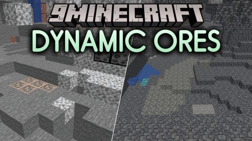 Dynamic Ores Resource Pack (26.3, 1.20.1) – Vivid Minerals in Dark Caves